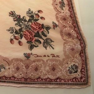 Oscar De La Renta Silk Scarf